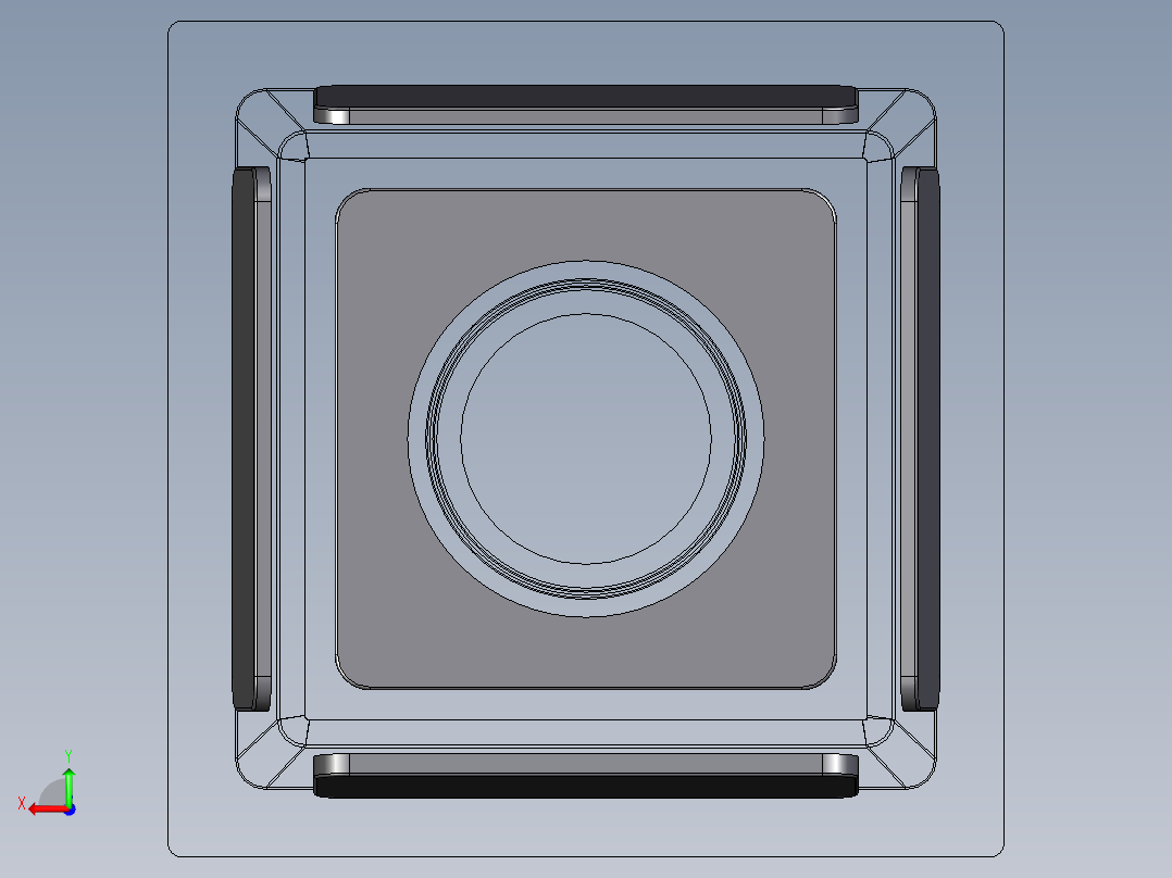 厨房水槽 51499后视图