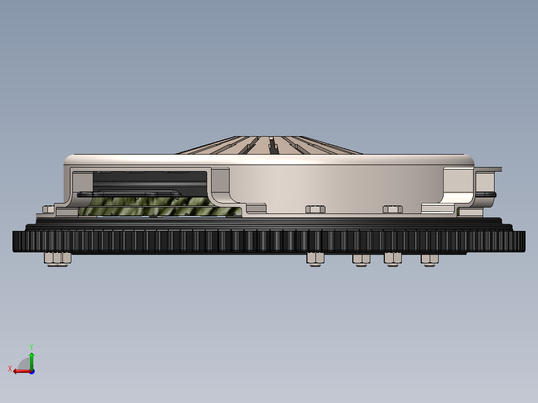 离合器(49)后视图
