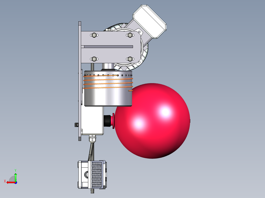 A2004342-金属丝螺旋绕线装置后视图