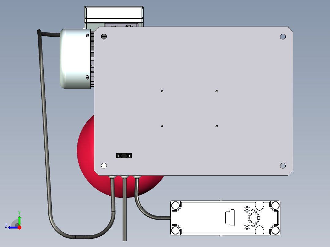 A2004342-金属丝螺旋绕线装置右视图