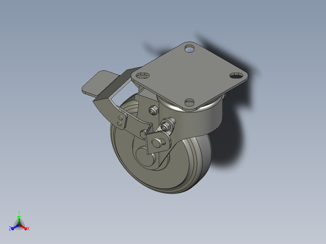 CMTYS130-R正等轴测图