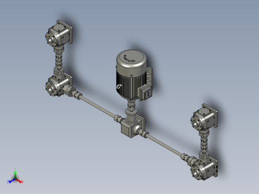 DFL050B-S2-ST500-2200X650(中心距-T7+380V15KW-B3电机-副本