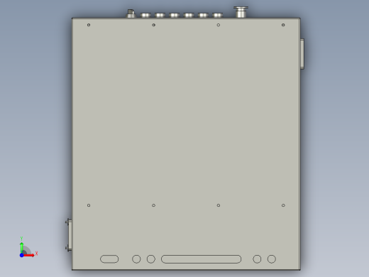 收带机电箱前视缩略图