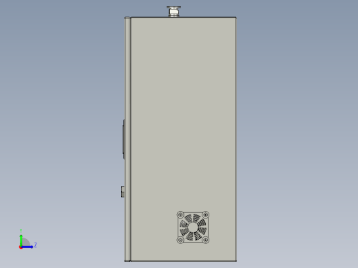 收带机电箱左视缩略图