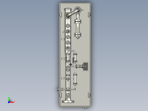 清管器收发装置设计前视缩略图