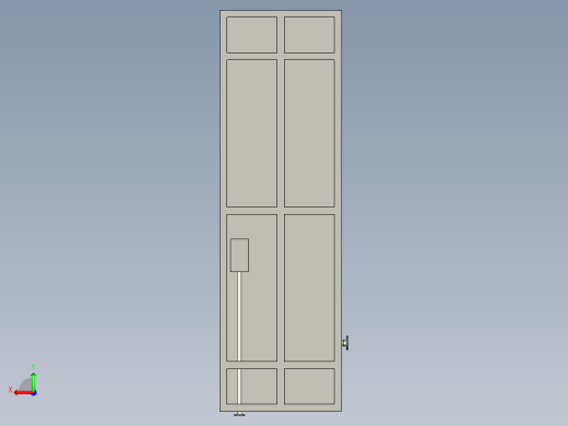 清管器收发装置设计后视缩略图