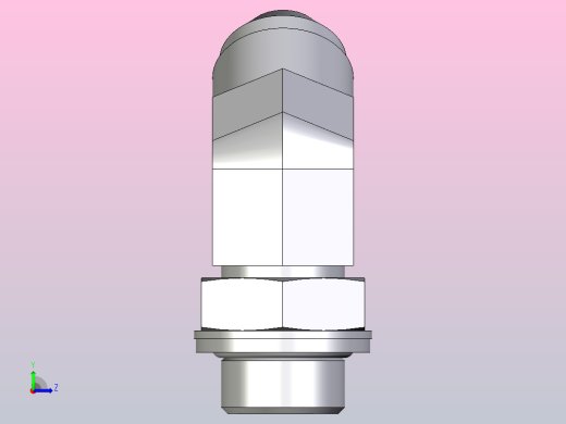EO硬管接头 45外螺纹螺柱弯头8V4OMXS左视缩略图
