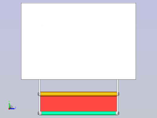 伸缩楼梯左视缩略图