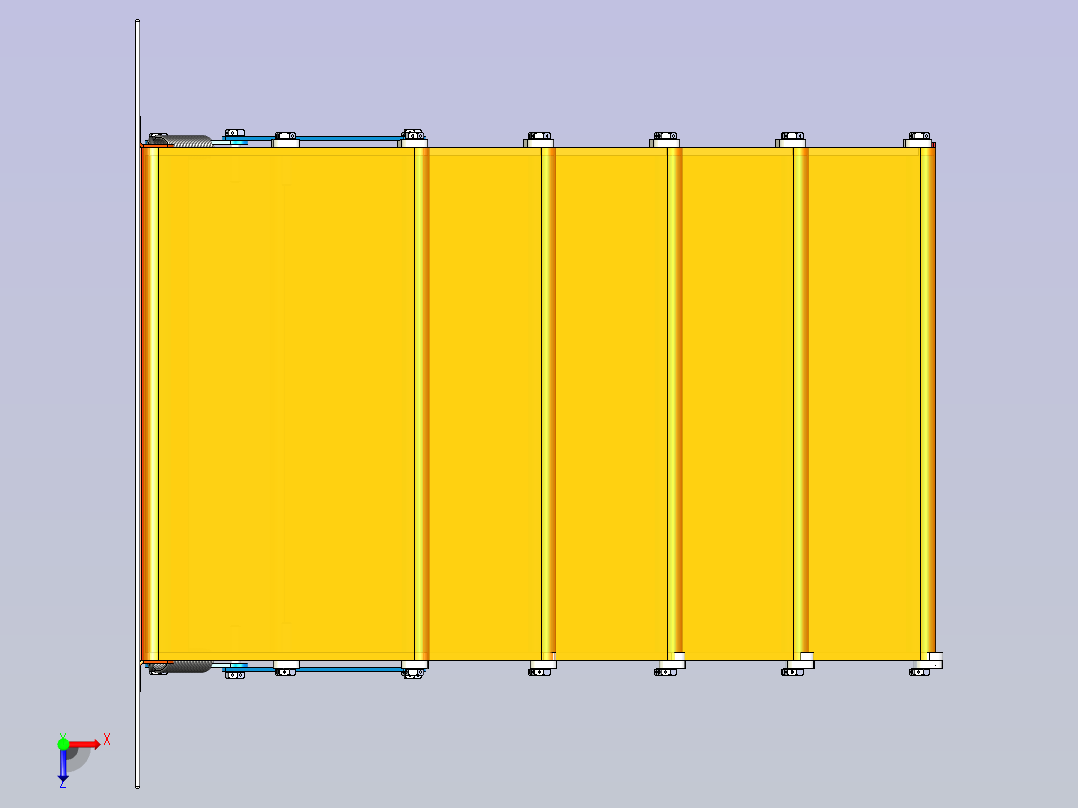 伸缩楼梯俯视图