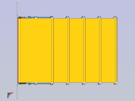 伸缩楼梯俯视缩略图
