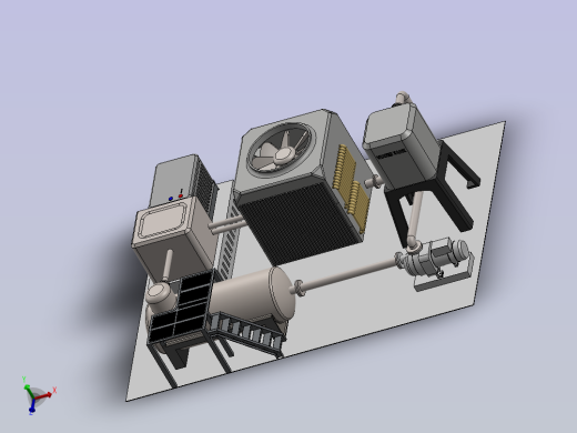 紧凑型锅炉和循环系统