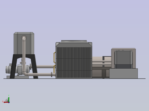 紧凑型锅炉和循环系统后视缩略图