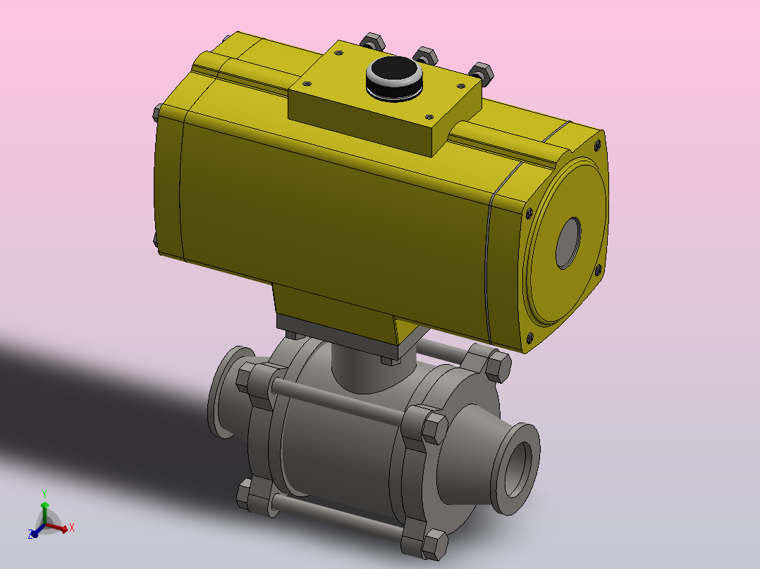OMatic阀门主视图