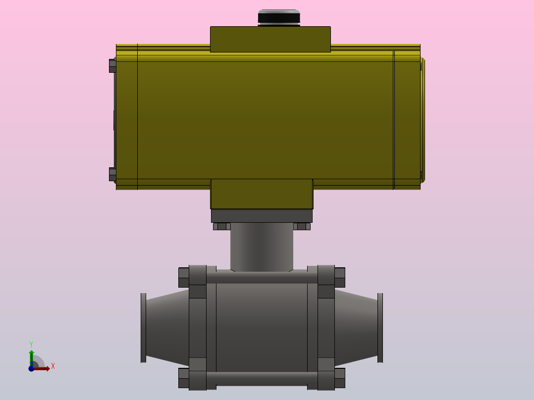 OMatic阀门前视图