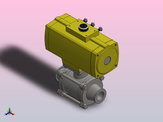 OMatic阀门正等轴测缩略图