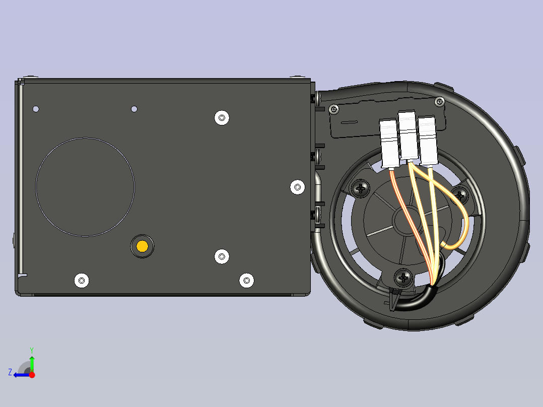 A0005096-E-heater CEV6030NC电动汽车热泵和电加热器右视图