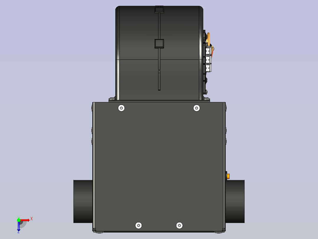 A0005096-E-heater CEV6030NC电动汽车热泵和电加热器俯视图