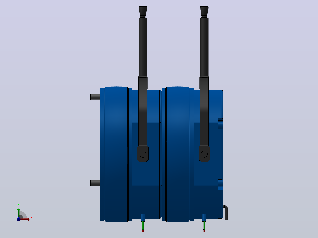 MD-D型电磁圆盘式制动器_MD15-D-35-RL-DC24V前视图