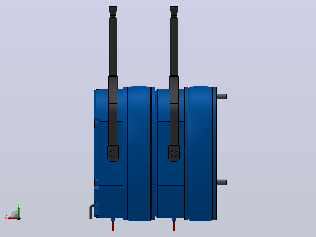 MD-D型电磁圆盘式制动器_MD15-D-35-RL-DC24V后视图