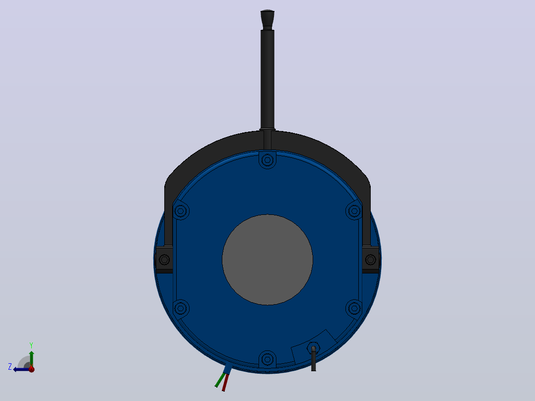 MD-D型电磁圆盘式制动器_MD15-D-35-RL-DC24V右视图
