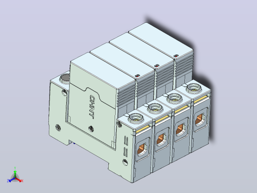 正泰电涌保护器NXU-Ⅱ 40kA_440V 3P+N