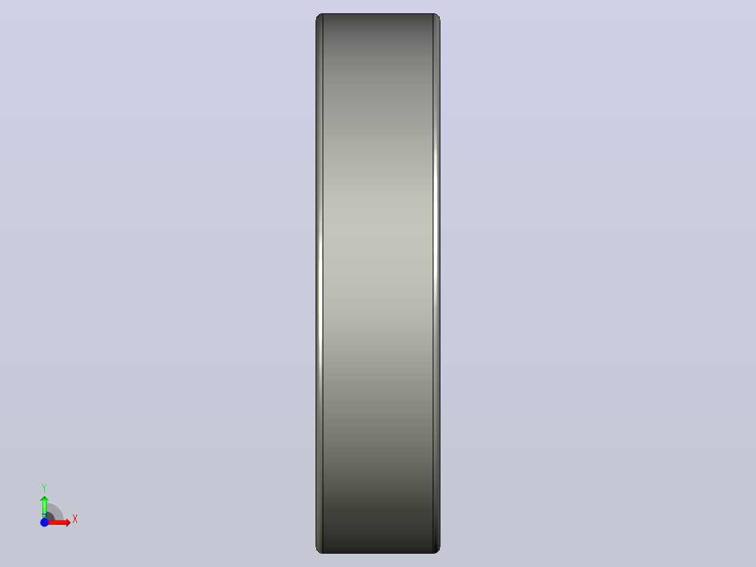 SKF自调心球轴承ball_bearing_1316_k_0前视图