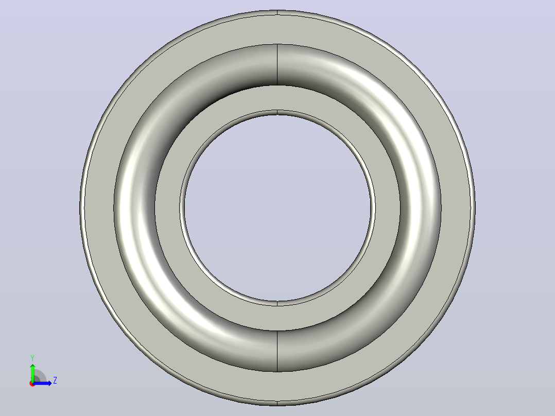 SKF自调心球轴承ball_bearing_1316_k_0左视图