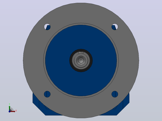 RF37R17法兰轴伸式组合型斜齿轮减速机RF37R17-Y0.18-4P-63-M1-0°-Φ200前视缩略图