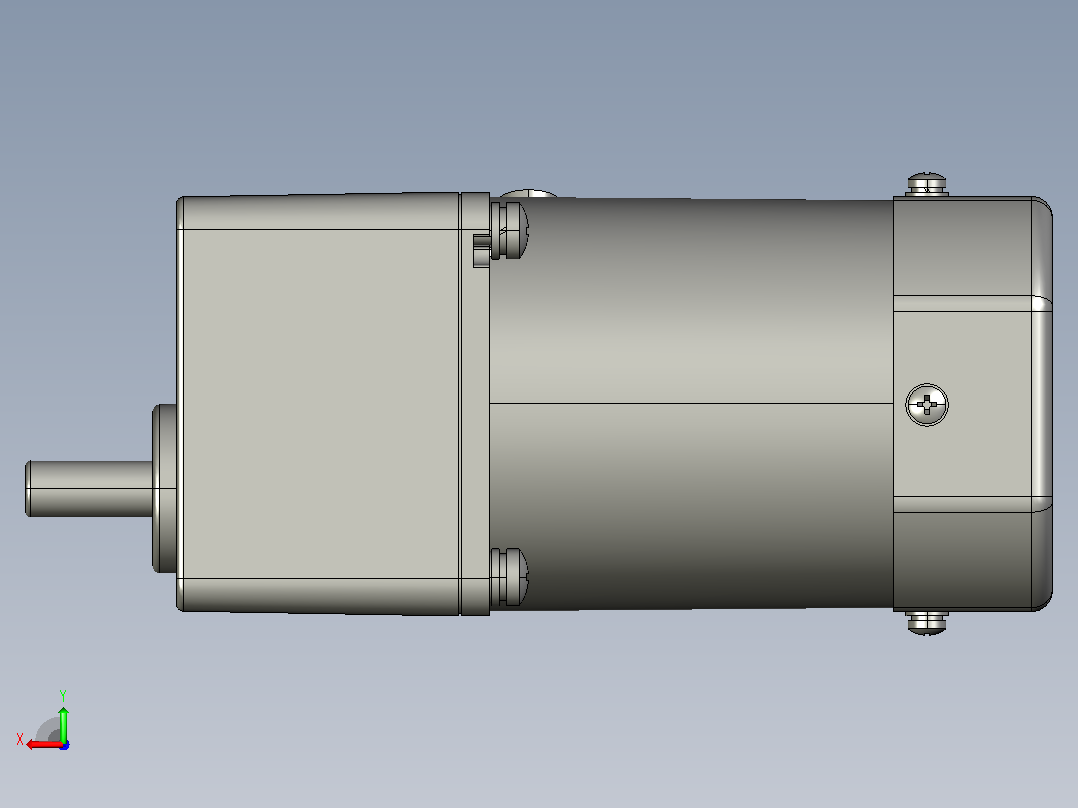 交流减速机5IK40GN-CF(5GN3K-200K)后视图