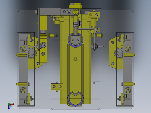 半自动扣环排出机俯视缩略图