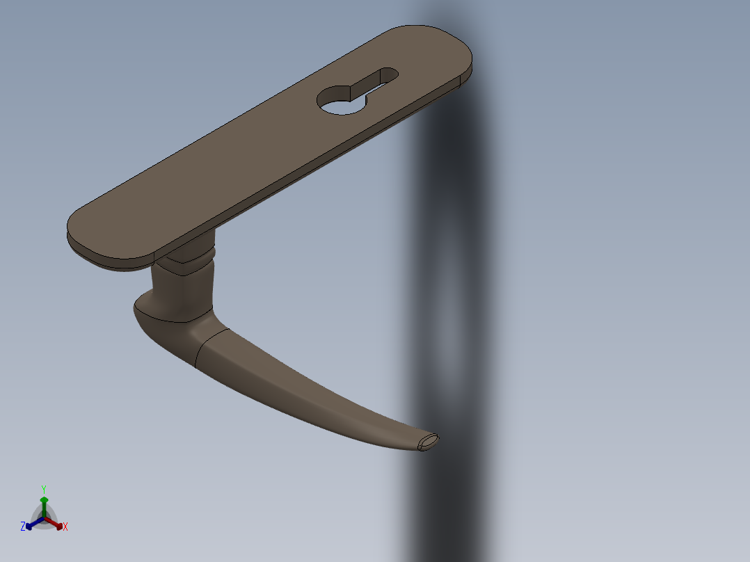 门贸易正等轴测图