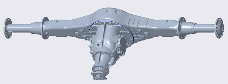 CA10B解放汽车后桥3D图纸 3D模型 机械设计参考