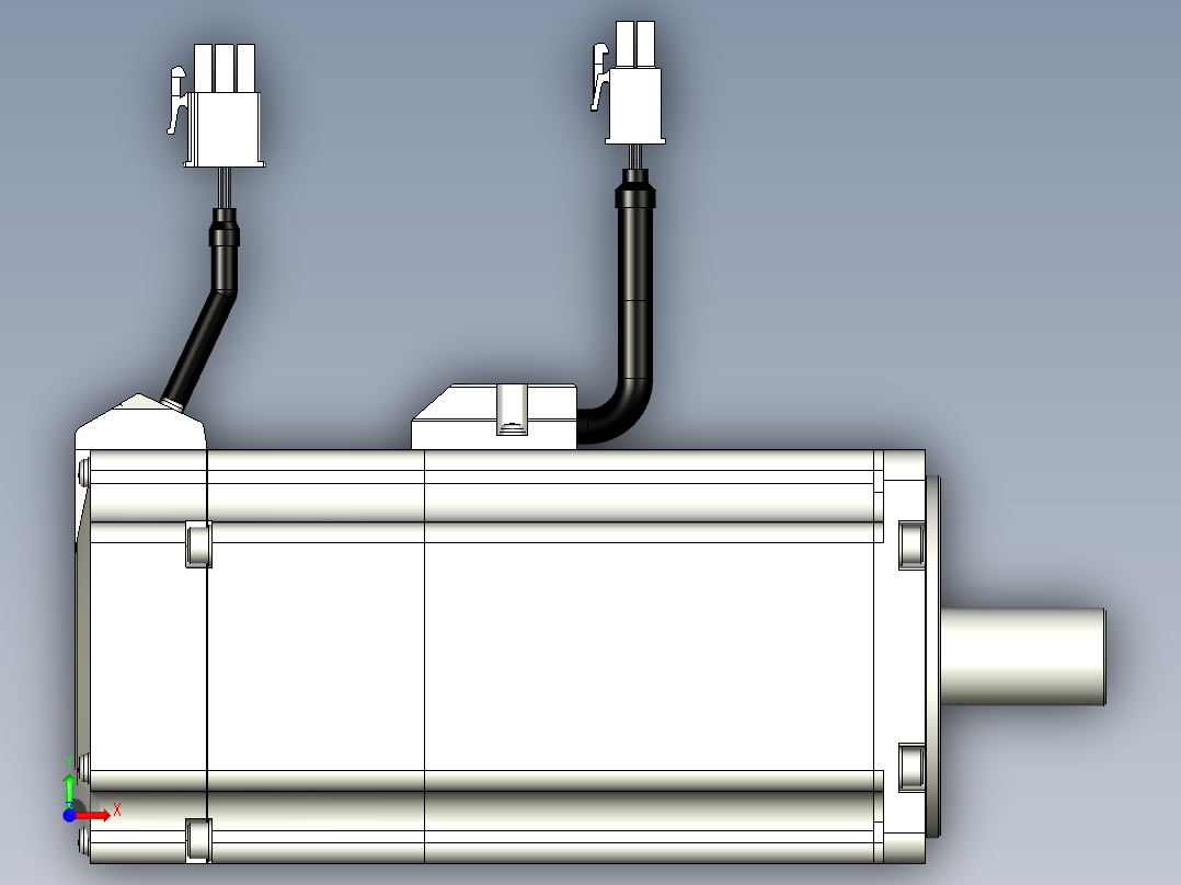 松下电机-MATSUSHITA_MSMF092L1D2前视图