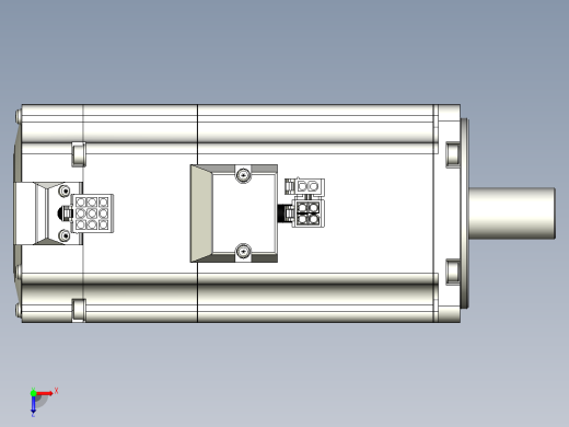 松下电机-MATSUSHITA_MSMF092L1D2俯视缩略图