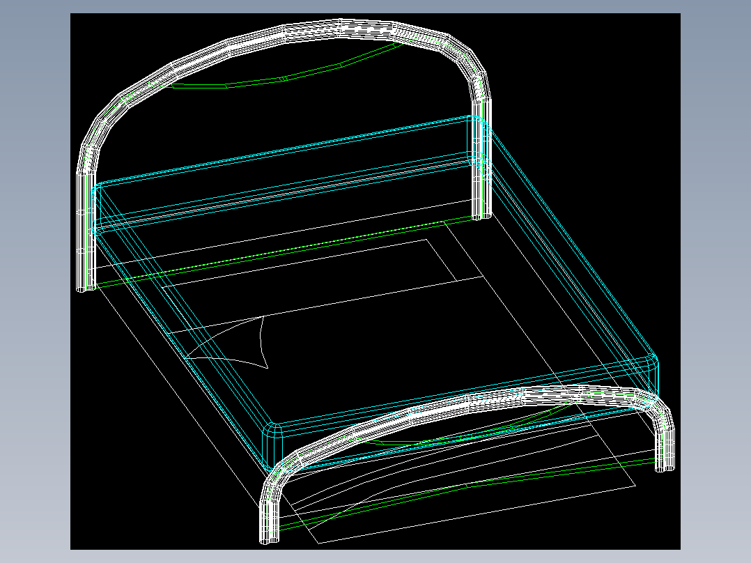 室内家具及植物三维模型二-CA038