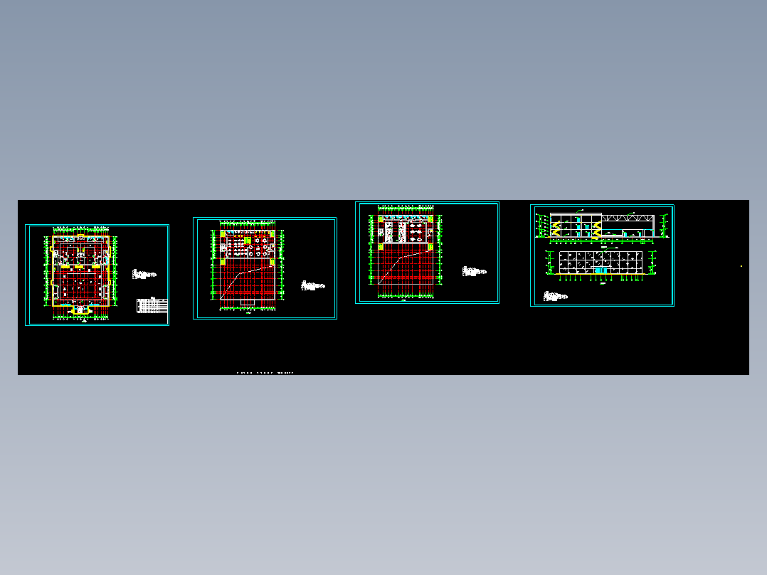 某休闲娱乐中心设计建筑图结构图计算书