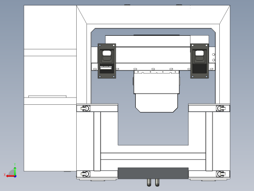 双头精雕机双头总装后视缩略图
