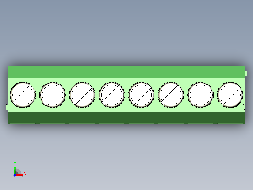 PCB_Terminal_Block_8-P3.5前视图