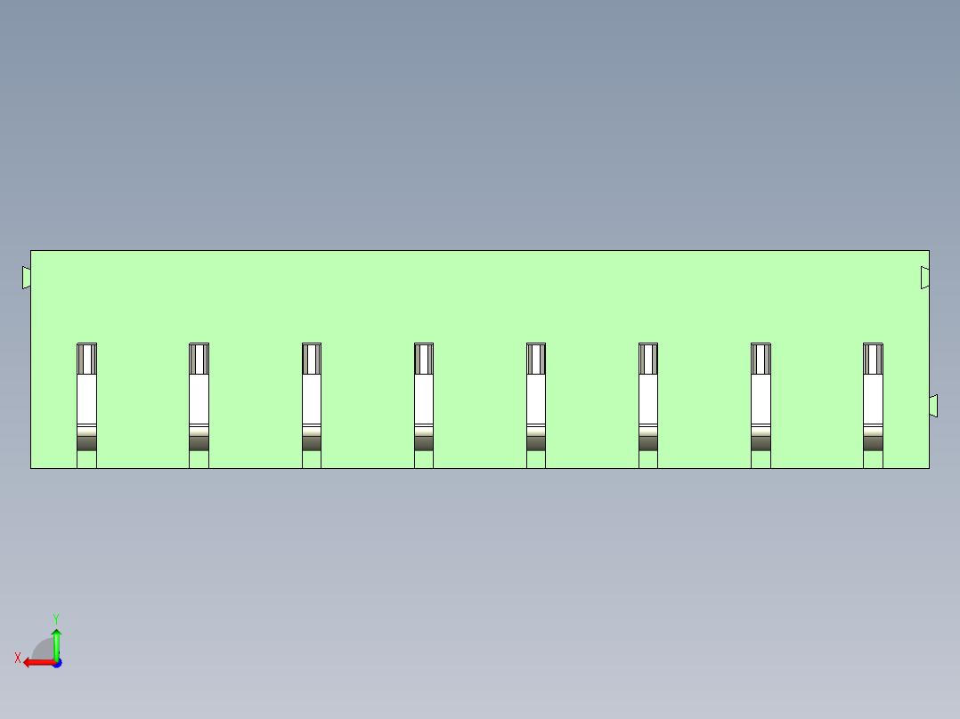 PCB_Terminal_Block_8-P3.5后视图
