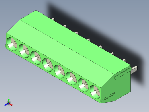 PCB_Terminal_Block_8-P3.5正等轴测缩略图