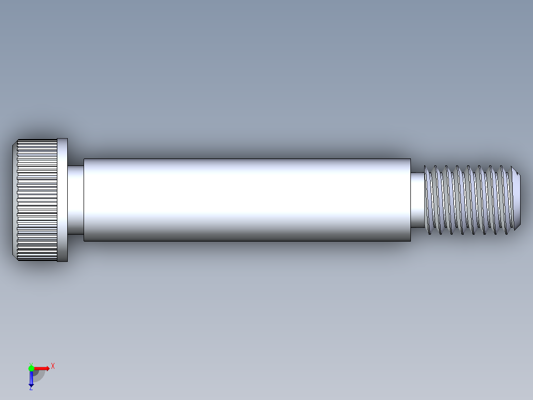 公制SH螺栓选择（DME）-SB DME PM5 x25.STEP俯视图