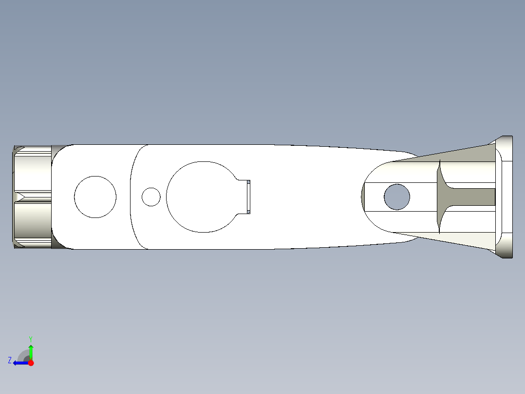 基恩士SJ-H084+OP84297_kc图纸模型右视图