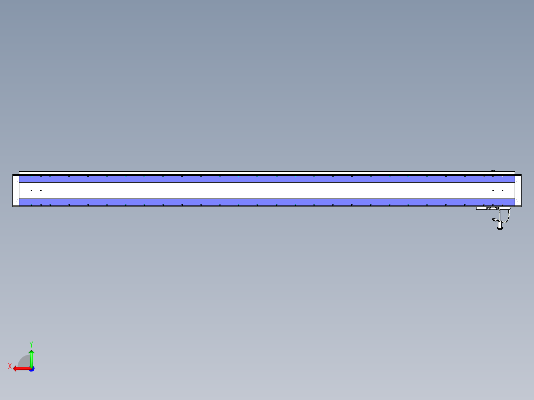 威洛博VL系列3d模型模组VL17E2Y-S2400后视图