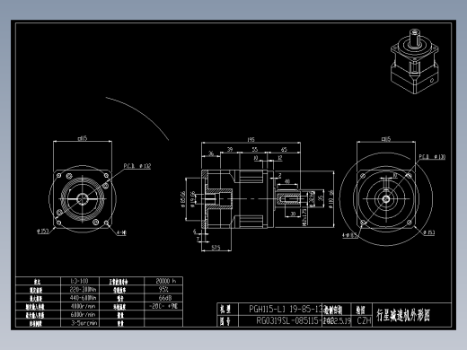 斜齿PGH115-L1 19-85-132-M8.DXF
