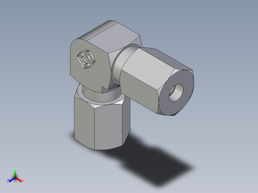 卡套式工业通用硬管接头EO_Union_elbow_W04ZLLCF