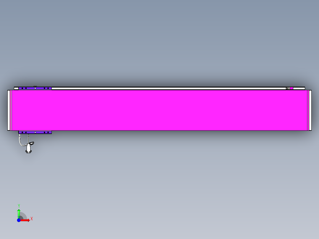 威洛博VL系列3d模型模组VL22H2Y-S1350前视图
