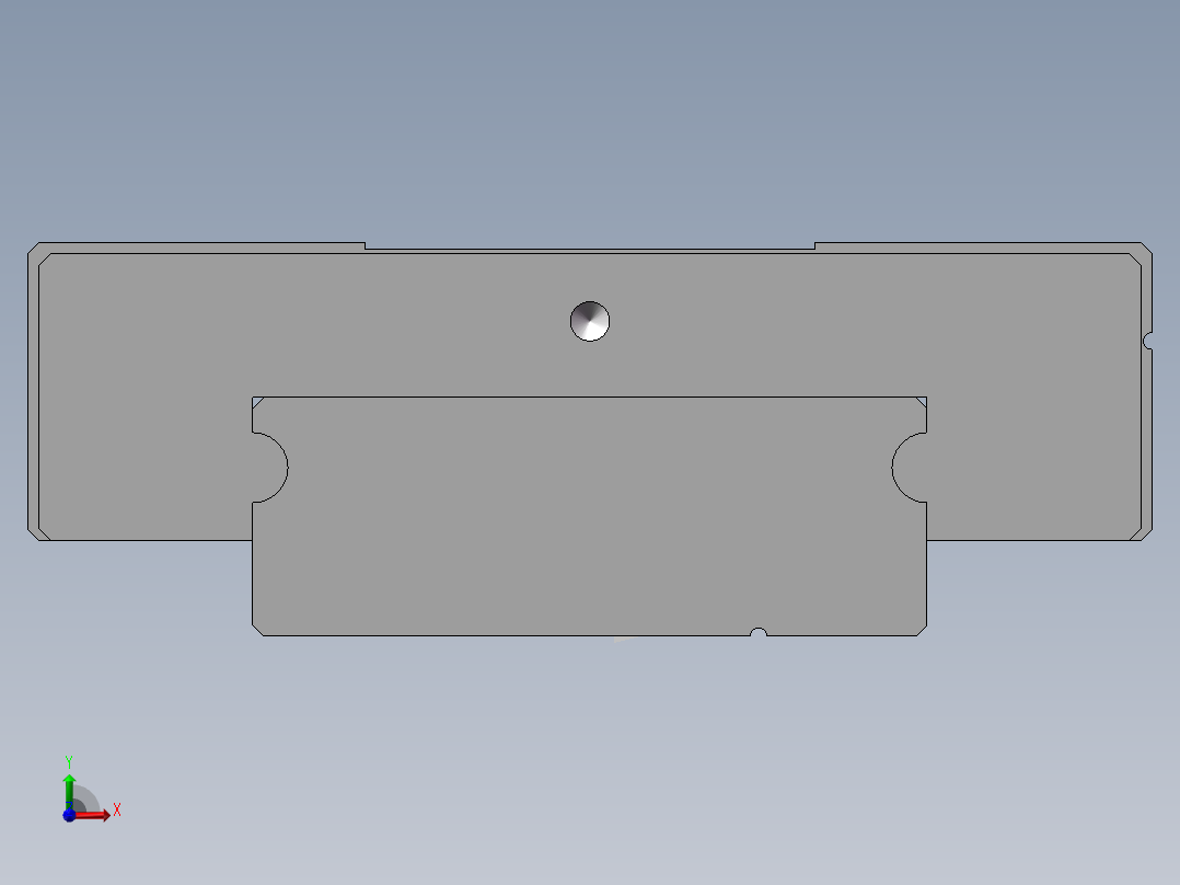 滑块MGW12C前视图