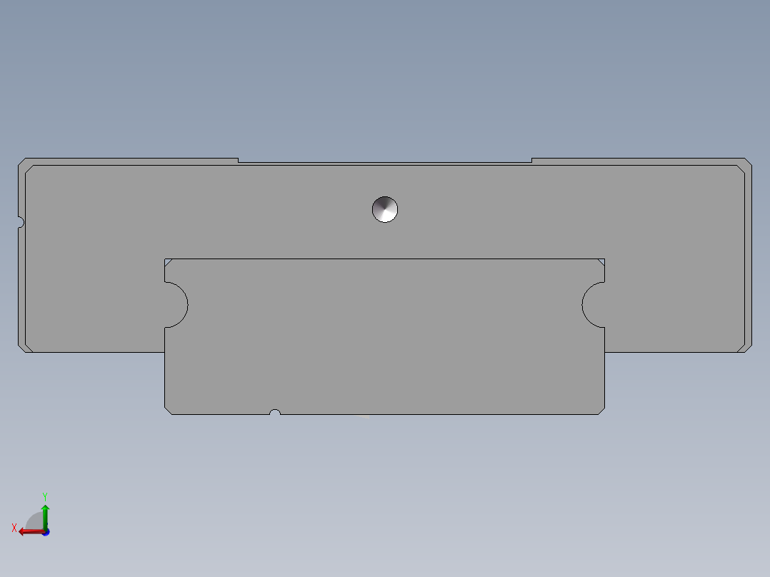滑块MGW12C后视图