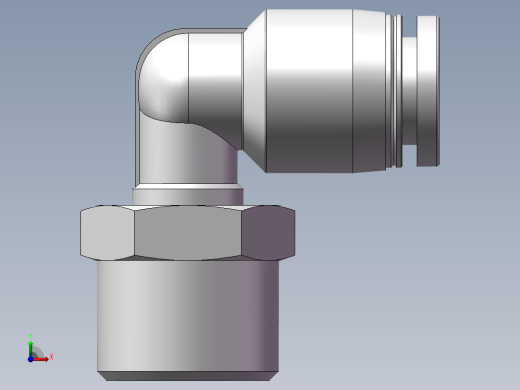 螺纹弯通APL8-G03(3分8厘)前视缩略图