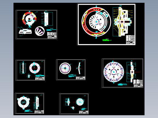 JX249-桑塔纳vista志俊轿车拉式膜片弹簧离合器设计